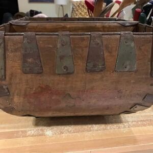 Antique Late 19th Century Chinese Rice Grain Basket